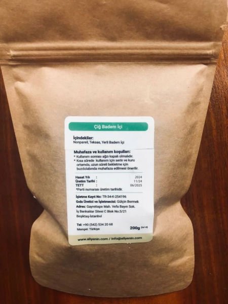 Aliye'nin Çiğ Badem İçi ( 200 gr. )